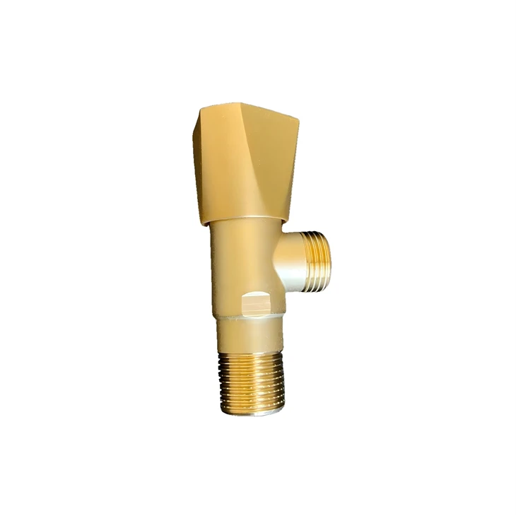 Brass-Coated Stainless Steel Angle Valve factory