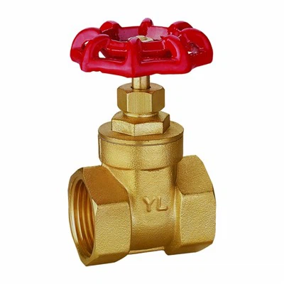 صمام بوابة محكم الغلق من النحاس الصلب-